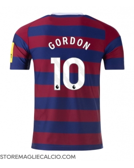 Newcastle United Anthony Gordon #10 Maglia Gara Trasferta Repliche 2024-25 Maniche Corte Newcastle United Anthony Gordon #10 Maglia Gara Trasferta Repliche 2024-25 Maniche Corte